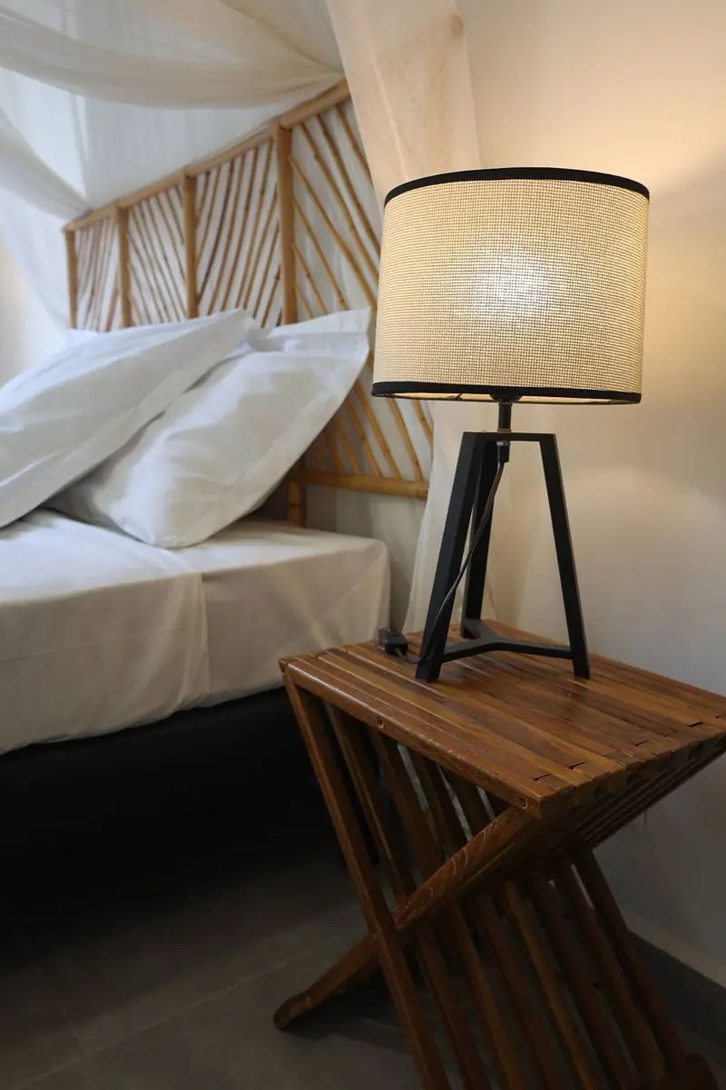 Détail d'une table de chevet